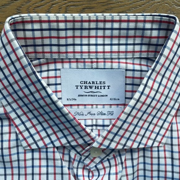 Charles Tyrwhitt Other - Charles Tyrwhitt Long Sleeve Shirt with Cufflink Cuffs Holes